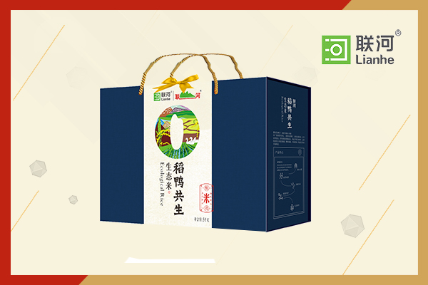 聯(lián)河稻鴨共生生態(tài)米盒裝